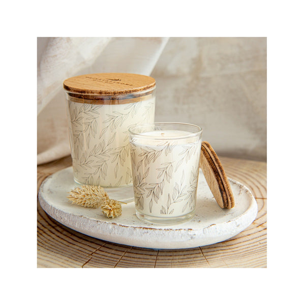 Scented soy travel candle