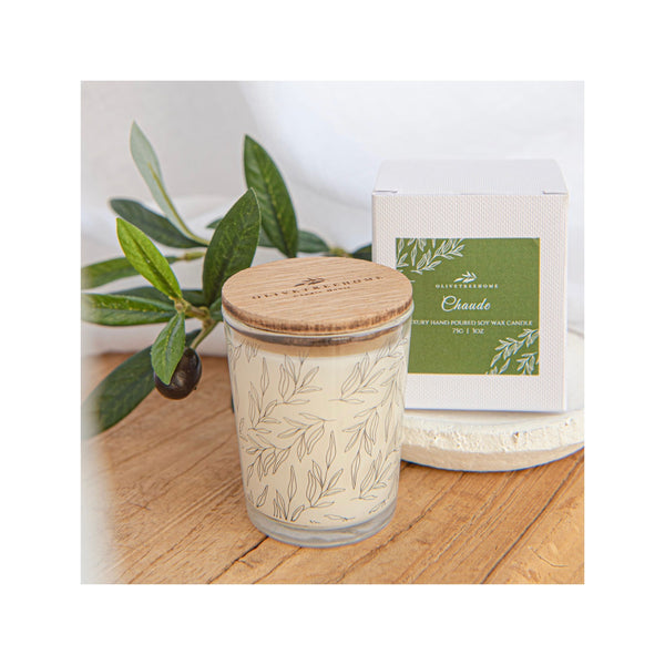 Scented soy travel candle